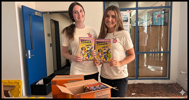 Two teens take school off a school pantry waitlist