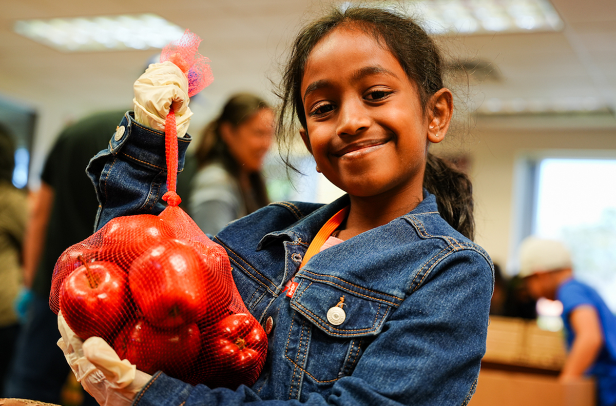 Creekside Elementary: Two Classes. Five Months. 9,100 Meals and 10,000 Pounds of Food Rescued.