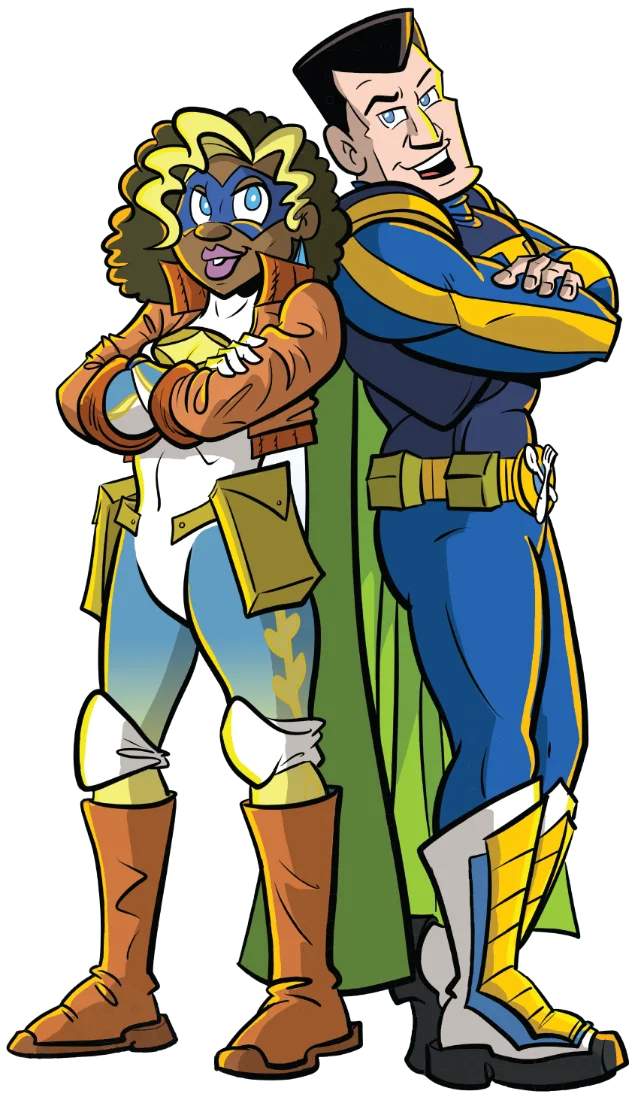 Hunger Action Heroes characters